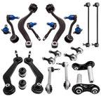 Front & Rear Control Arm Ball Joint Suspension Kit for BMW X5 (2000–2006)