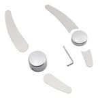 Frame Insert & Pivot Bolt Covers for Harley Softail Fat Boy (2000–2007)