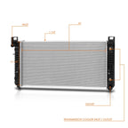 Aluminum Core OE Style Radiator for Sierra Silverado 1500 (2005–2013) DPI-2946