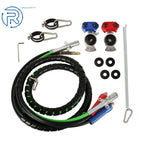 3-in-1 Wrap Air Line Hose for Semi Truck Tractor Trailer (12FT)