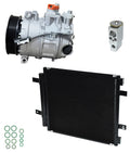 AC Compressor Kit With Condenser for Jaguar XJR 4.2L (2009–2010)