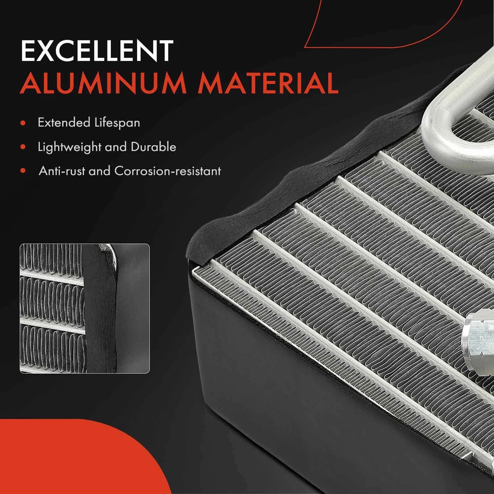 Aluminum AC Evaporator Core for Toyota T100 (1993–1996)