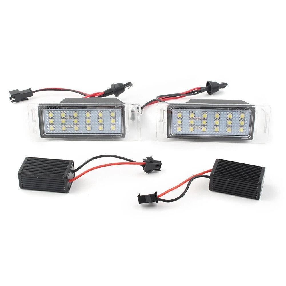 2Pcs License Plate Lamps for Chevrolet Cruze Camaro (2011–2019) LED Error Free