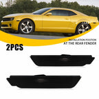 Rear Side Marker Signal Lights Reflector Smoke for Chevy Camaro (2010–2015)