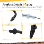 Throttle Cable Set for Yamaha Virago 535 XV535 (1987–1994) 3JC-26311-00-00 3JC-26312-00-00