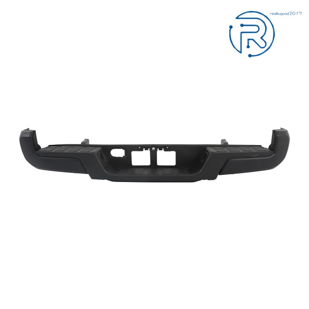 Rear Step Bumper for Toyota Tacoma (2016–2023) Powdercoated Black