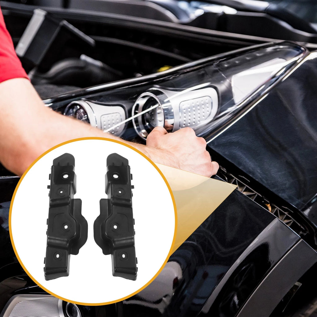 Set of 2 LH RH Front Bumper Support Brackets for Chevrolet Malibu (2013–2015)