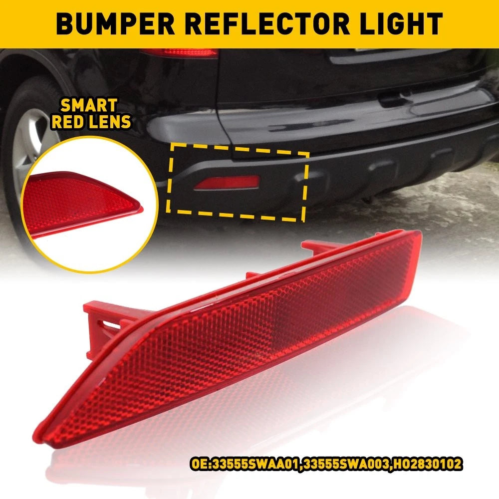 Left Side Rear Bumper Reflector for Honda CR-V (2007–2009) 33555SWAA01