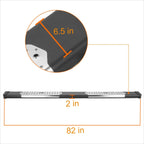 J2 Powdercoated 6.5" Side Step Running Boards for Toyota Tacoma (2005–2022)
