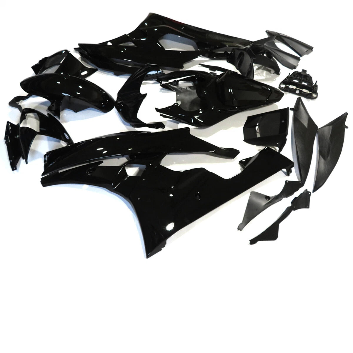 Glossy Black ABS Fairing Kit for Yamaha YZF R6 (2006–2007)