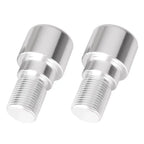 18mm Handle Bar End Grip Plug Silver for Yamaha YZF R6, R6S (1999-2012)
