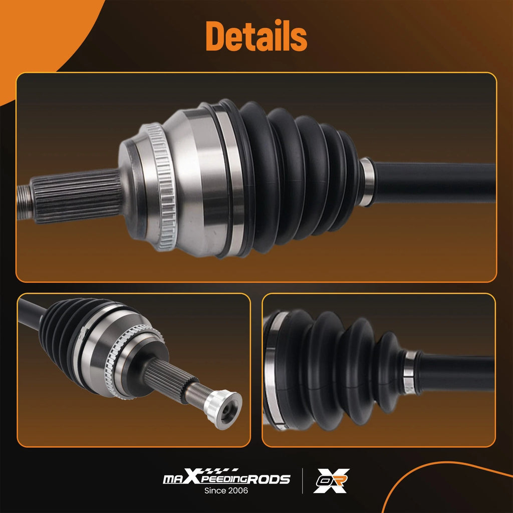 Front Pair CV Axle Assembly for Toyota Sienna (2011–2016)