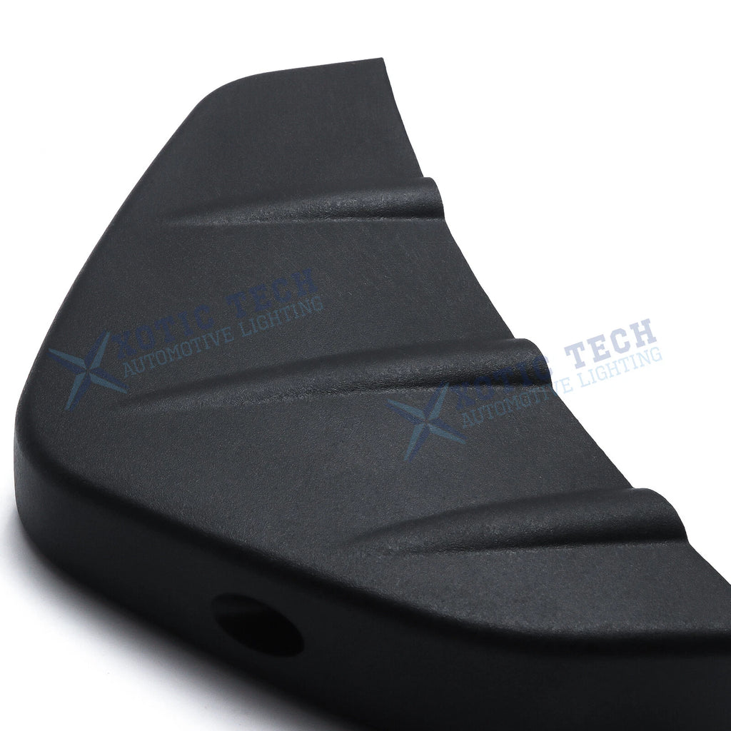 Matte Black Rear Bumper Diffuser Shark Fin Lip Spoiler Splitter for Audi A4 (2009-2016)
