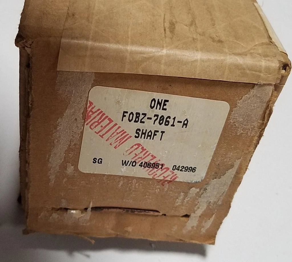 Output Shaft for Ford Festiva (F0BZ-7061-A)