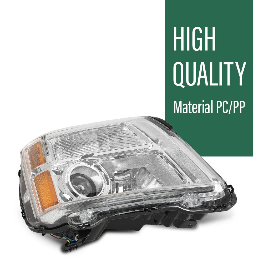 Set of 2 Halogen Headlights Assembly for GMC Terrain (2010–2015)