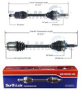Set of 2 Front CV Axle Shafts for Kia Sedona (2002–2005)
