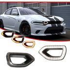Smoke Switchback LED DRL Grille Lights for Dodge Charger SRT (2015–2023)