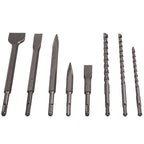 17pcs Hammer Drill Bit Set for SDS Plus Rotary Tools (Concrete)