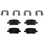 Set of 4 Disc Brake Pads for GMC Acadia (2017–2020)