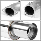 Catback Exhaust Pipe 2.25" for Eclipse 3G V6 (1995–1999) - 4" Muffler Tip