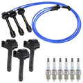 Set of 3 Ignition Coils & 6 NGK Platinum Spark Plugs for ES300 (1992–2001)