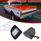 Smoked Reverse Back Up Tail Light Set for Chevrolet GMC Fleetside Pickup (1967–1972)