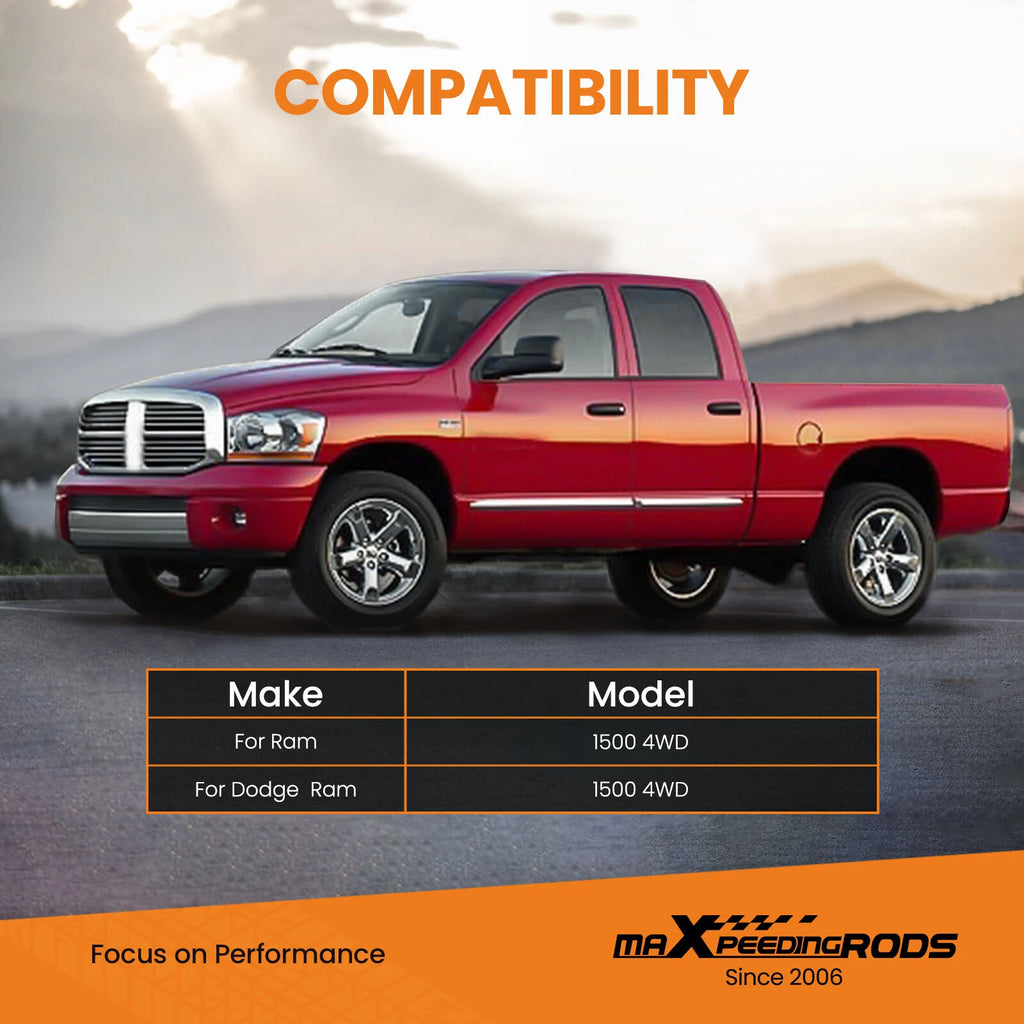 Air Suspension Springs + Air Pump Compressor Kit for Ram 1500 (2019-2025)