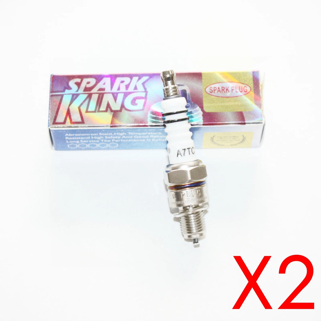 2X BPT C7HSA Spark Plug for 110cc 125cc 140cc PIT PRO Trail Quad ATV