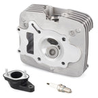 2x4 Cylinder Head Kit w/ Intake Manifold for Honda Sportrax 250 TRX250EX (2003–2008)