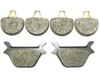 Front Rear Brake Pads for Harley Davidson Fatboy FLSTF/I EFI (1990–1999)