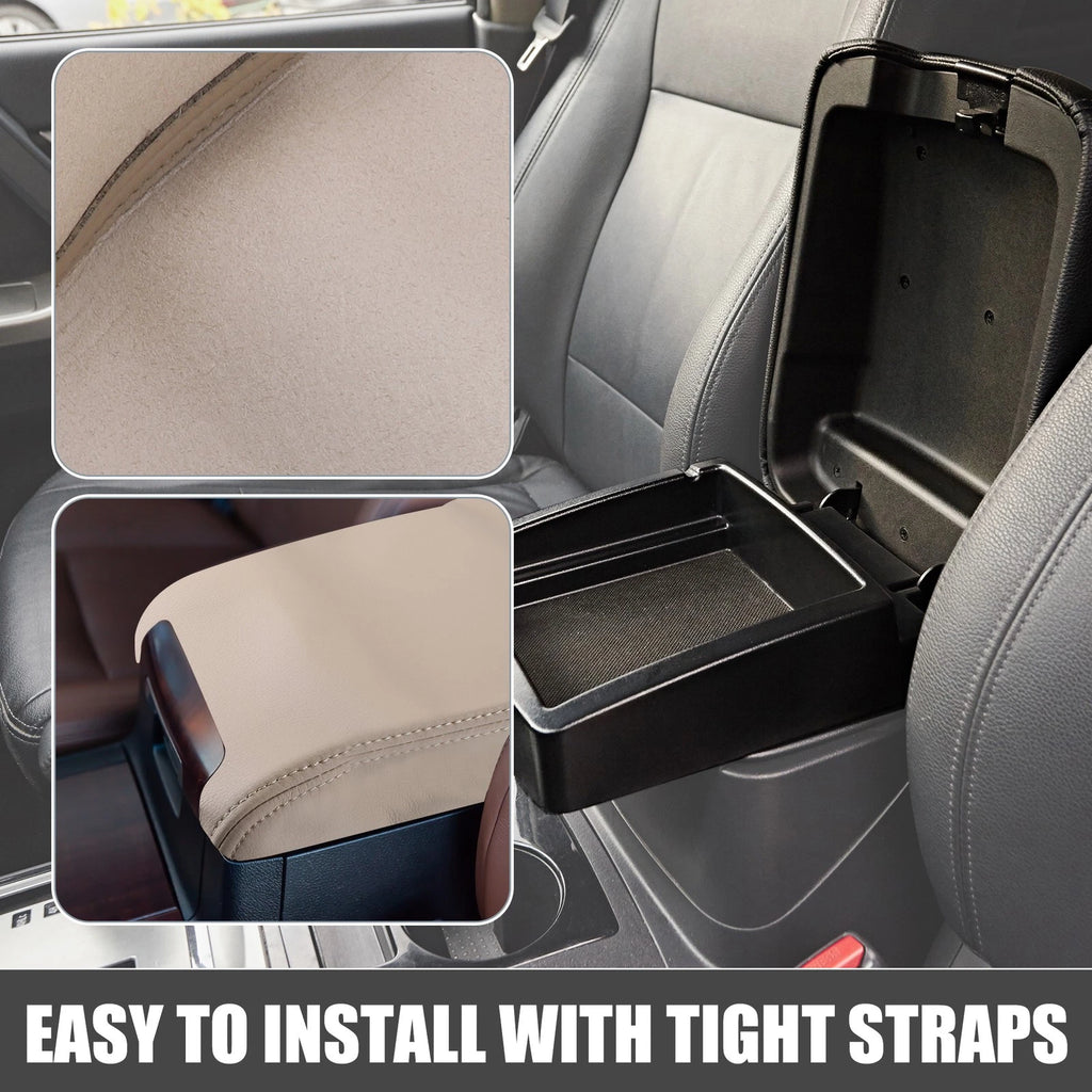 Center Console Armrest Cover for Toyota Camry (2012–2017) Beige