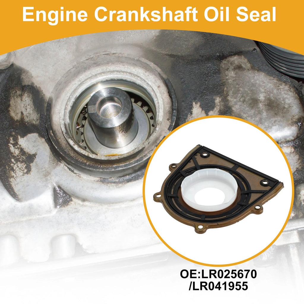 1 Pc Rear Crankshaft Oil Seal with Flange for Land Rover LR2 (2013–2015) LR025670