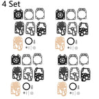 Set of 4 K20-WYJ Carburetor Repair Kits for Honda GX25 GX35