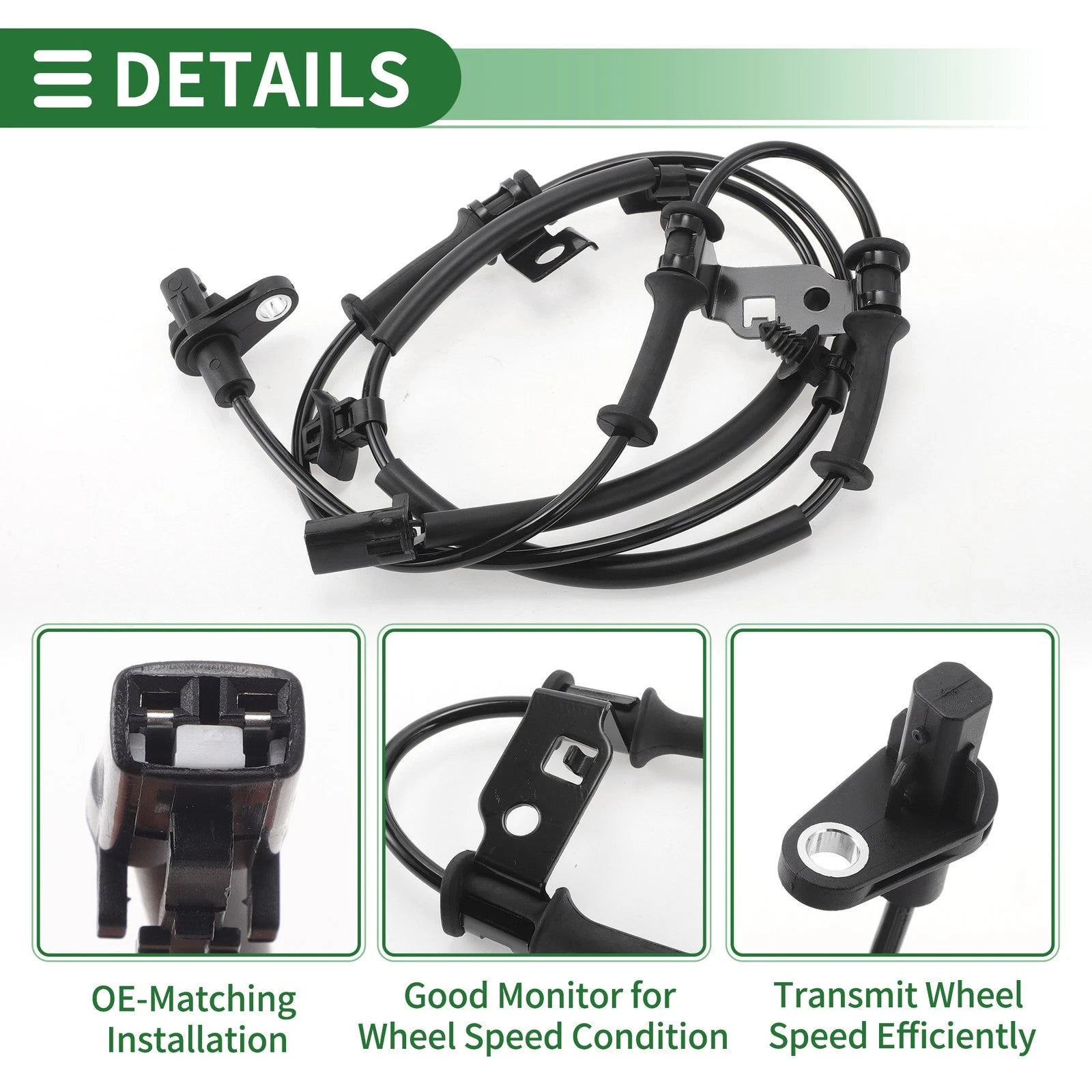 ABS Wheel Speed Sensor No. 598103X310 for Hyundai Elantra (2011–2016)