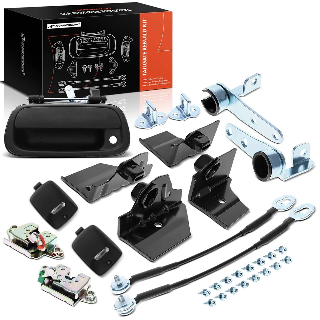 Tailgate Hardware Rebuild Kit with Cable for Toyota Tundra (2000-2006)