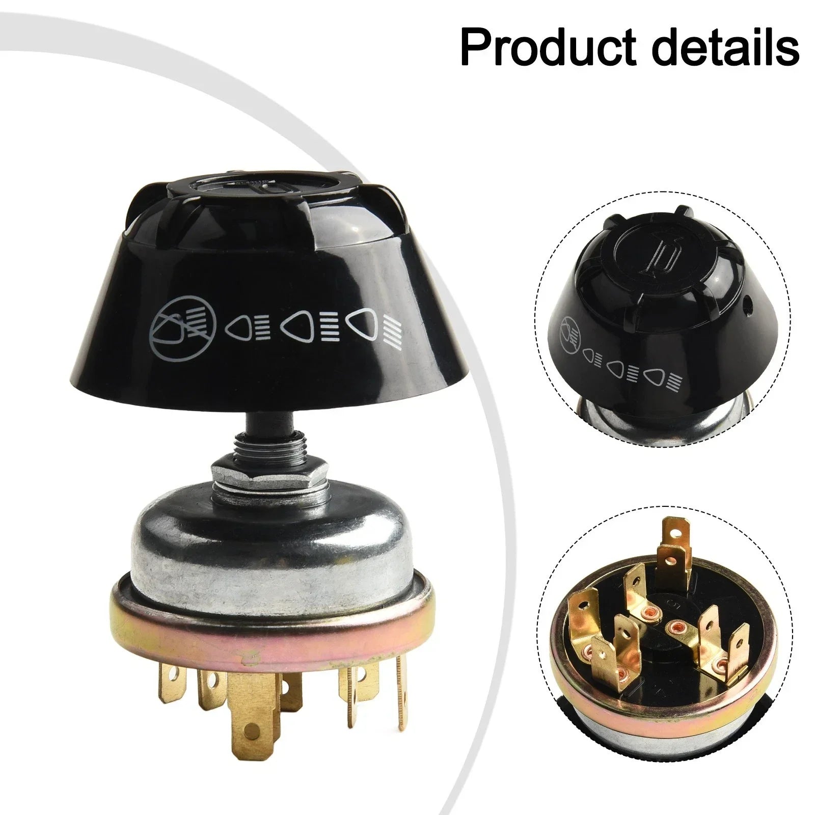 Headlight Control Switch for Massey Ferguson