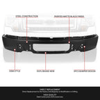 Front Bumper Face Bar for Ford F-150 (2009–2014) Primered Black w/o Fog Light Hole