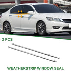 2 x Rear Weatherstrip Window Seal for Honda Accord (No. 72910SDAA01)
