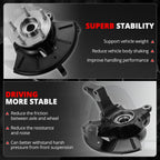 Front Driver Side Loaded Wheel Bearing Knuckle for Escape Tribute Mariner (2001–2012)