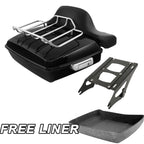 Chopped Trunk Pad Mount Rack for Harley Touring Electra Glide Road King (2014–2025)