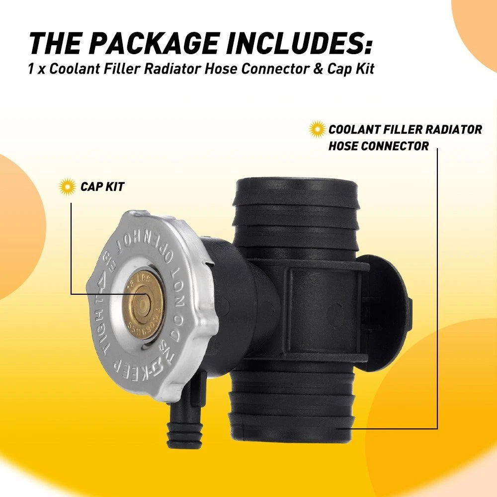 Radiator Coolant Connector Hose Cap for Dodge Caliber/Avenger (2007–2012)