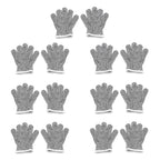 Cut-Resistant Stretch Gloves for Kids (6-8 Years) - Level 5 Protection (Set of 7)