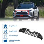 Front Hood Bumper Grille for Toyota RAV4 (2019–2022) No.531120R120 Black