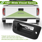 Tailgate Handle Backup Rear View Camera No. 22755304 for Chevrolet Silverado (2014–2019)