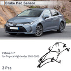 Front Wheel Brake Pad Wear Sensor No. 8954348020 for Toyota Highlander (2001–2003)