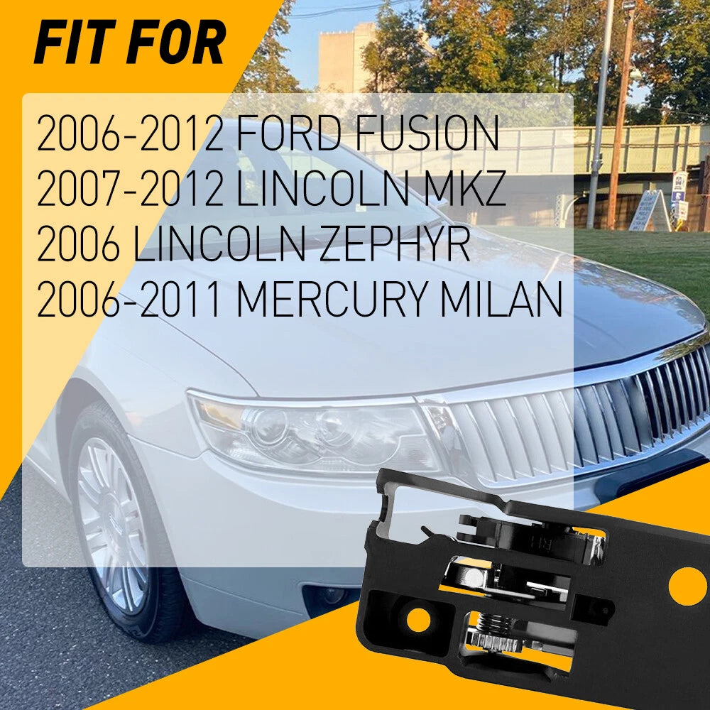 2X Interior Rear Door Handles for Ford Fusion (2006–2012)