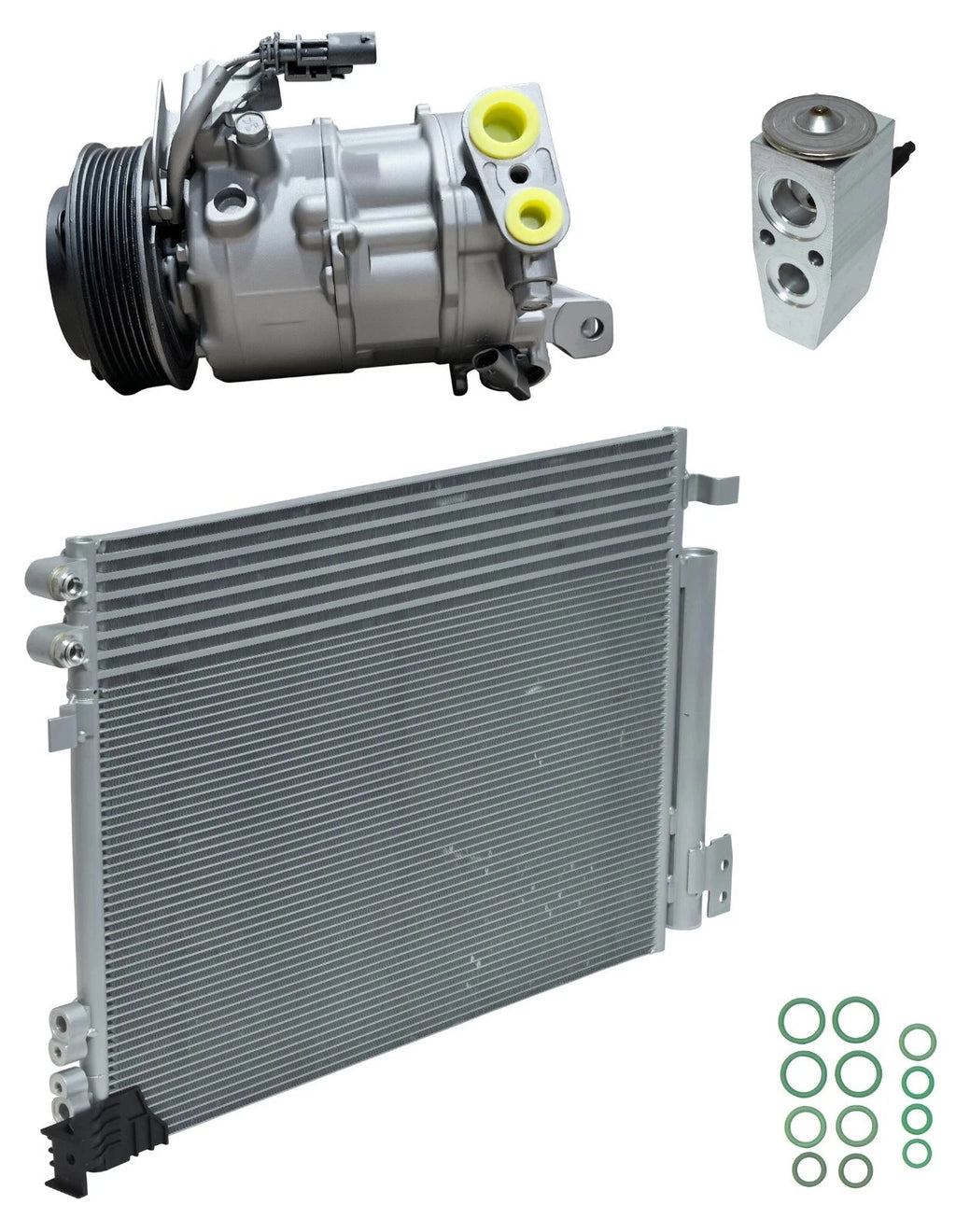 AC Compressor Kit with Condenser for Cadillac CTS 3.6L (2019–2020)