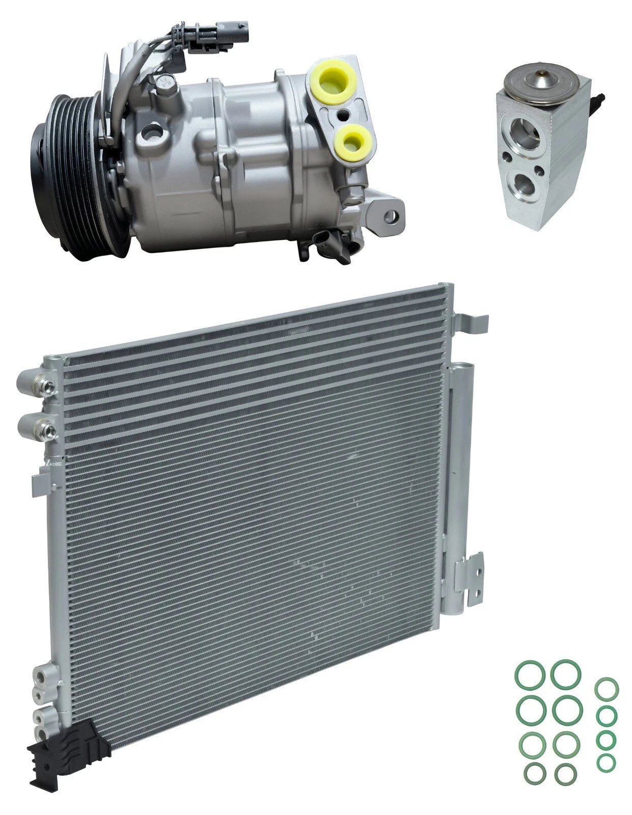 AC Compressor Kit with Condenser for Cadillac CTS 3.6L (2019–2020)