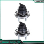 Set of 2 Front Wheel Bearing Hubs for Ford Mercury Lincoln