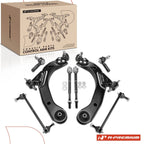 Set of 8 Front Lower Control Arms with Ball Joints for Chevy Saturn 